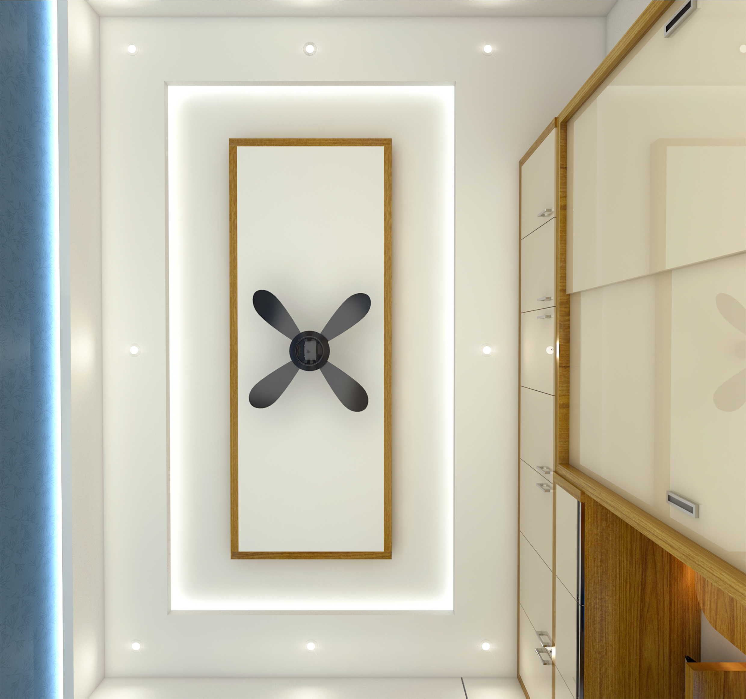 Master bedroom false ceiling design Bangalore